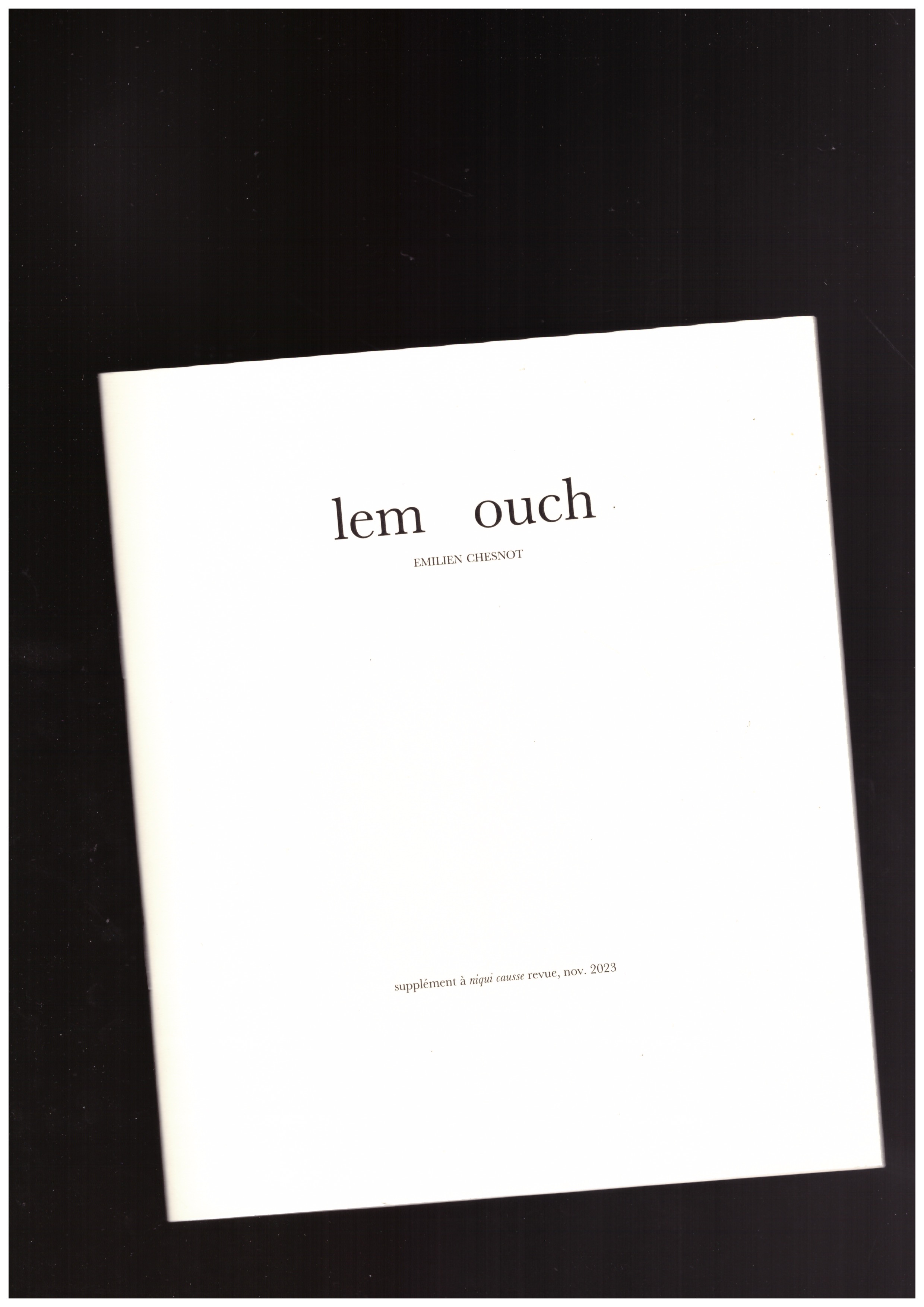 CHESNOT, Emilien - lem ouch